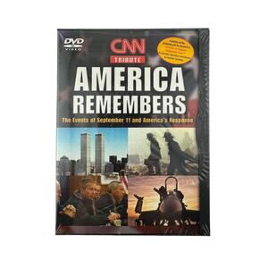 CNN Tribute America Remembers September 11 DVD New Sealed